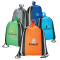 Reflective Drawstring Shopper Sport Bag/Backpack